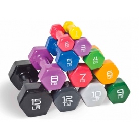 Vinyl-Coated Dumbbells JUST 85¢