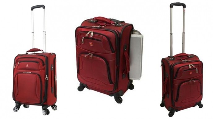 Swissgear 20" Carry On Luggage Spinner $35.98 (Originally $119.99)