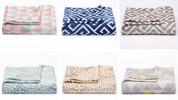 Plush Throws Only $9.99 @ Kohls