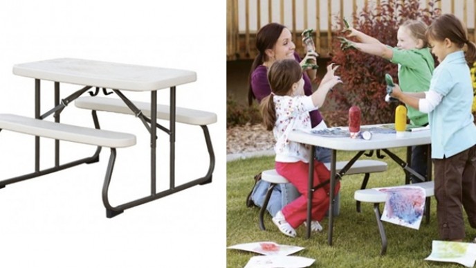 Kids Picnic Table Just $44 Shipped @ Home Depot