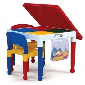 Kids Lego Table + 100 Blocks Only $29.99