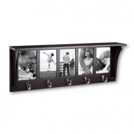 Entryway Shelf w/ Photo Openings $17.98