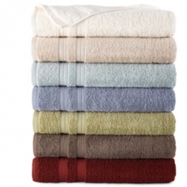 6 Bath Towels For $20 @ JCPenney