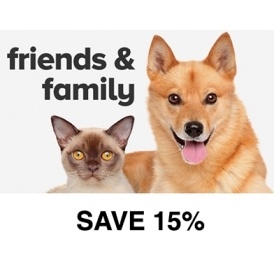 In-Store or Online 15% Off @ Petsmart