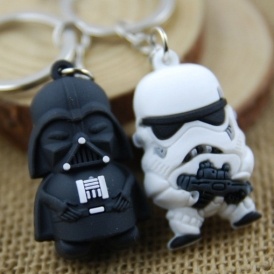 Darth Vader & Storm Teooper Keyrings $1
