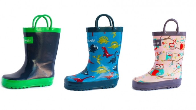 Oakiwear Kids Rainboots just $18 With Coupon