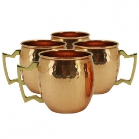 Set of 4 Moscow Mule Mugs $9.99 Shipped!