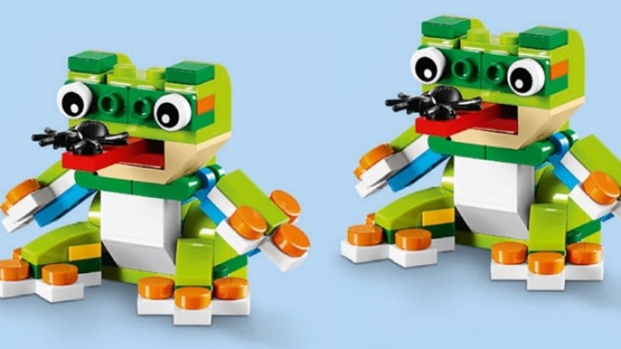 Free LEGO Frog Mini Build @ LEGO