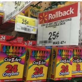 Crayons, Markers, & More As Low As 17¢