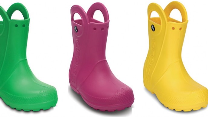 Kids Rainboots Just $13.99 @ Crocs 