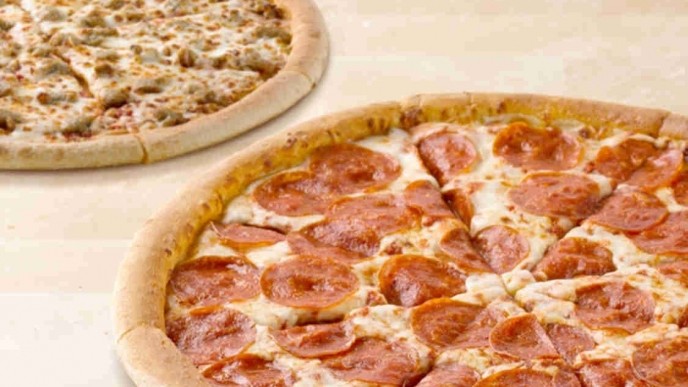 Two Large 2-Topping Pizzas $15.55 @ Papa Johns