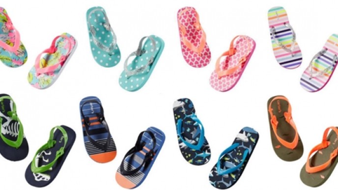 Flip Flops Just $2 Shipped @ Carters