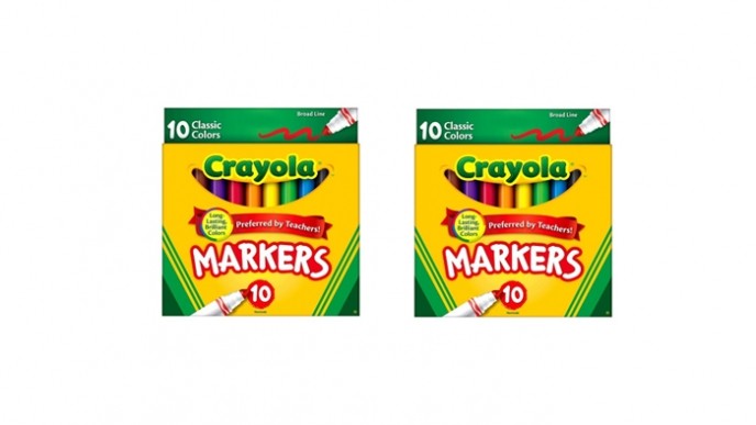 10-Count Crayola Markers $1 @ Target