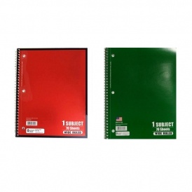 1 Subject Notebooks $0.17 @ Walmart