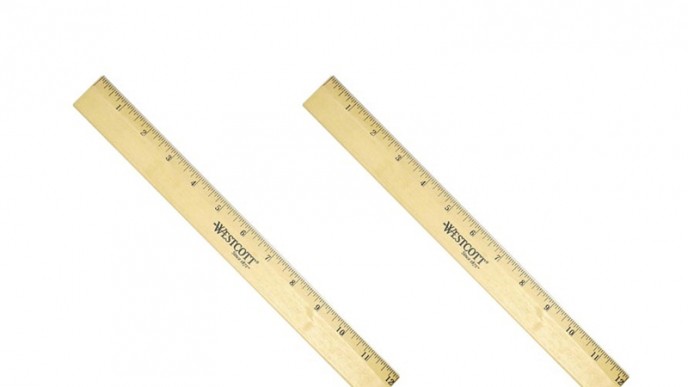 Westcott 12" Wood Ruler $0.25 @ Staples