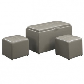Bench & 2 Ottomans $55 Shipped @ Amazon