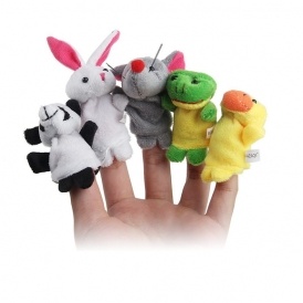 16 Storytime Finger Puppets $1.90
