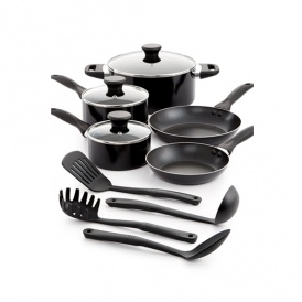 12-Piece Nonstick Cookware Set $26