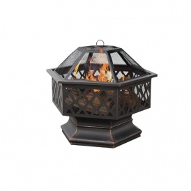 Six Sided Outdoor Fire Pit $40 @ Target