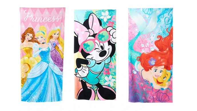 Disney Beach Towels $5.60 @ Kohls