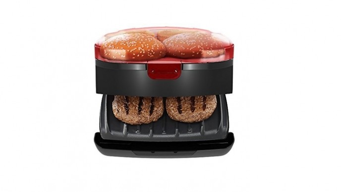 George Foreman 5-Minute Burger Grill $17.99 @ Walmart