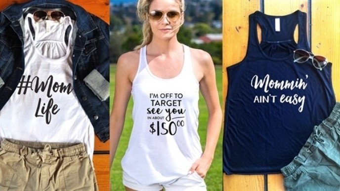 Funny Mom Tanks Just $13 @ Jane