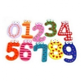 Magnetic Fridge Numbers Set $1.11 Shipped!