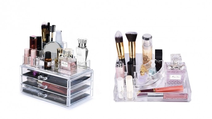 Makeup Storage Organizer & Jewerly Display Box $15.29 @ Amazon