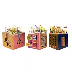 Zany Zoo Wooden Activity Cube $15 @ Target