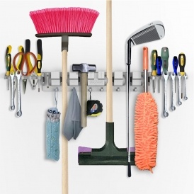 Wall-Mounted Organizer Rack $11.99