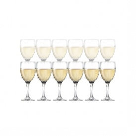 12 Dailyware White Wine Glasses $9.99