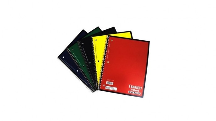 College-Ruled 70-Sheet Notebooks 17¢ @ Walmart
