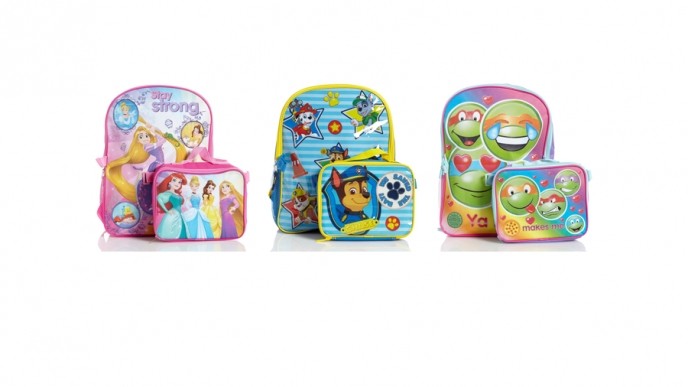 Character Backpacks & Lunch Bag Sets $11.99 @ Burlington