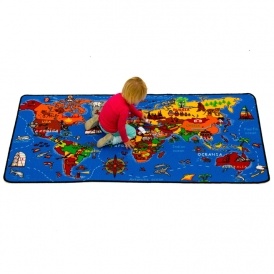 Where in the World Learning Carpets $34