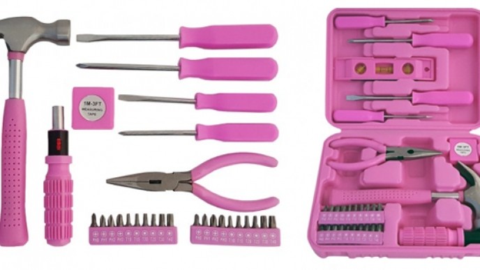 30-Piece Pink Tool Set Only $23 @ GearXS