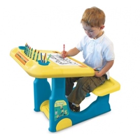 Minions Sit & Play Art Desk $20