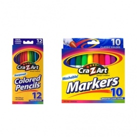 Cra-Z-Art Markers or Colored Pencils 50¢