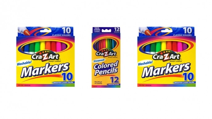 Cra-Z-Art Washable Markers or Colored Pencils $0.50 @ Walmart