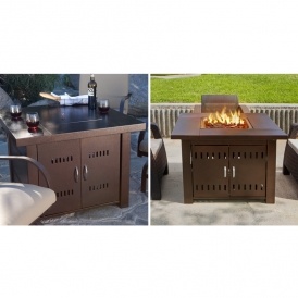 Outdoor Fire Pit Table $190 @ eBay