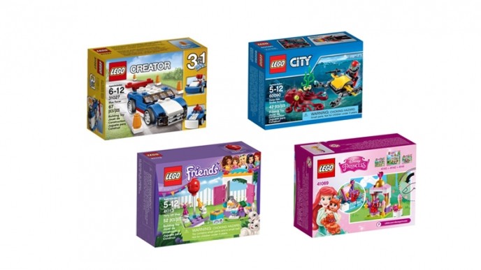 LEGO Sets From Just $4 @ Walmart