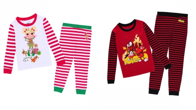 Kids Cotton Character Pajama Sets from $2 @ Hollar