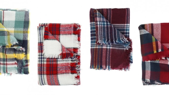 Berlin Plaid Blanket Scarves just $13 Shipped @ Cents of Style