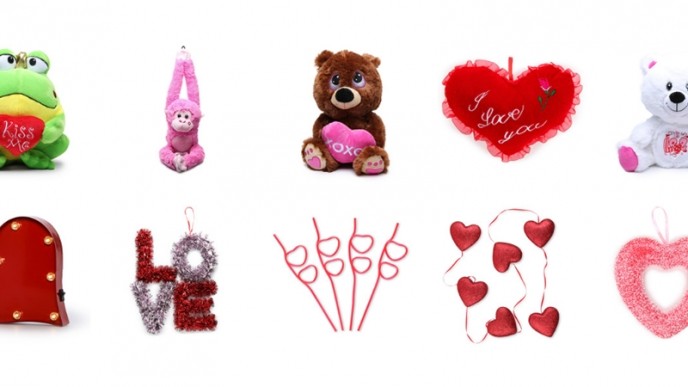 Valentine's Day Gifts From $1 @ Hollar