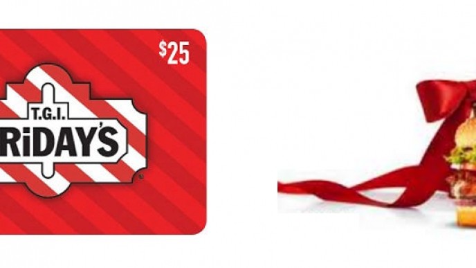 $25 TGI Friday's Gift Card $15 @ eBay