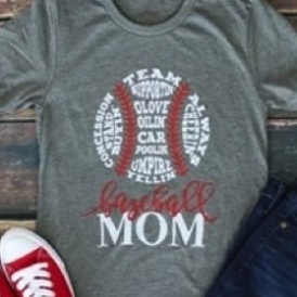 Baseball Mom T-Shirts $14 @ Jane