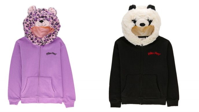 Kids Pillow Pets Hooded Sweatshirts 5 Hollar