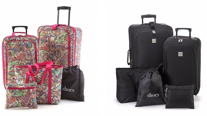 5 Piece Luggage Sets $38 @ Bon-Ton