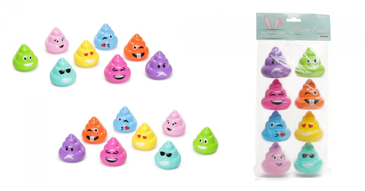 8 Piece Poop Easter Eggs 1.50 Hollar