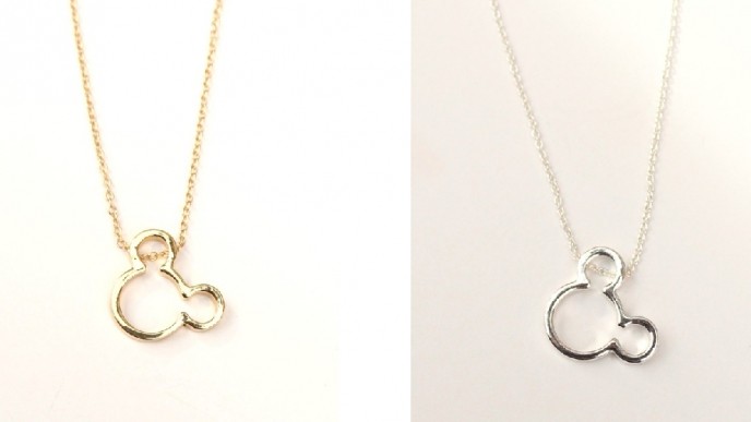 Dainty Mouse Ears Necklace $6.99 @ Jane