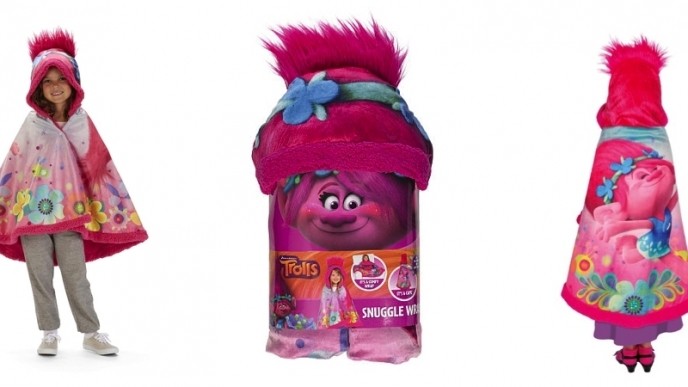 Trolls Poppy Love Snuggle Wrap $15 @ Toys R Us (& More Disney/Nickelodeon Characters Too!)